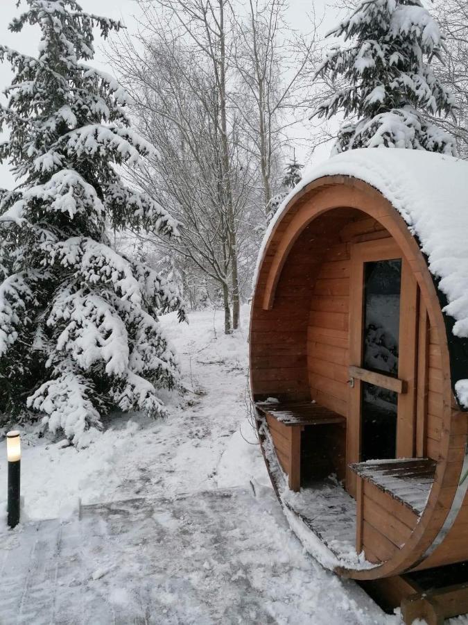 Koziula - Domki I Lesne Spa Na Kaszubach Przywidz  Ngoại thất bức ảnh