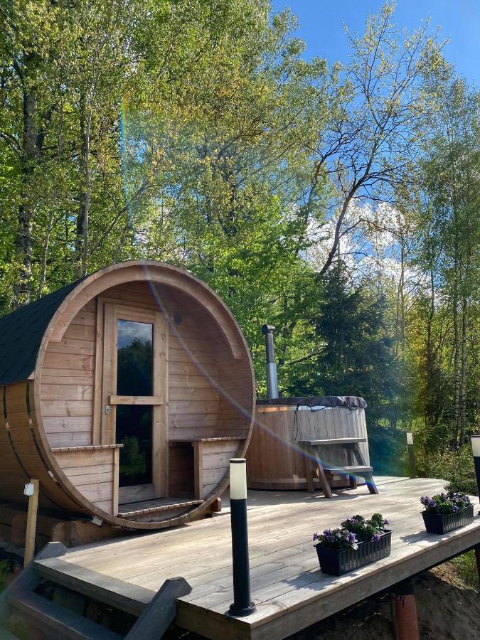 Koziula - Domki I Lesne Spa Na Kaszubach Przywidz  Ngoại thất bức ảnh
